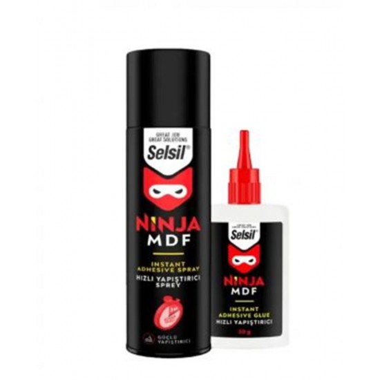 Selsil Mdf Kıt Hızlı Yapıştırıcı 200 Ml 2826