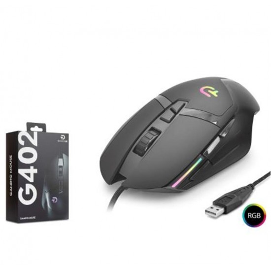 GOOD PRO G402 RGB Gaming Mouse 7200 DPI 7 Tuş 1000Hz Siyah