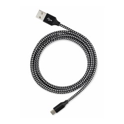 Vcom CU250 Type-C to USB 3m 15W (5V-3A) Örgülü Şarj Kablosu