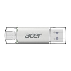 Acer 512GB USB 3.2 UT300-512GB USB-A+USB-C Çift Taraflı Metal Flash Bellek