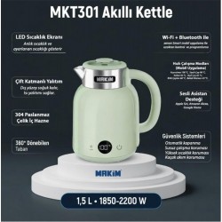 Makim MKT301 AKILLI YEŞİL KETTLE