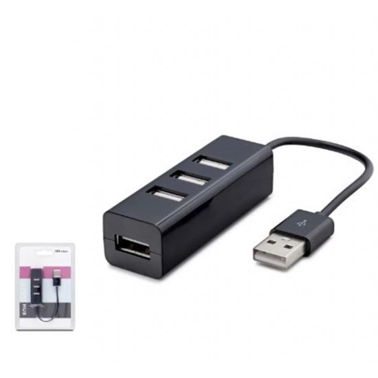 HADRON HDX7014 USB Hub 4 Port 480 Mbps Siyah