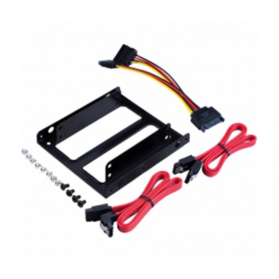 Akasa AK HDA03 2 x  2,5 HDD 3.5 Adaptör + Sata Kablo Seti