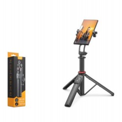 NODAR ND1047 Telefon Tripodu ve Selfie Çubuğu Seti Manyetik Bluetooth Kumandalı 130 cm - Siyah