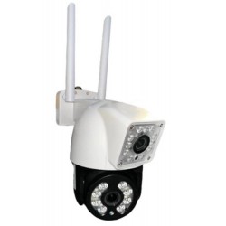 OKam O-Kam 3011 Çift Kameralı Full HD 4 MP Gece Görüşlü IP Wi-Fi PTZ Güvenlik Kamerası