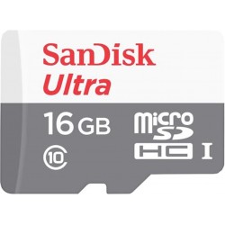 SanDisk 16GB SDSQUNS-016G-GN3MN Class 10 UHS-I Hafıza Kartı