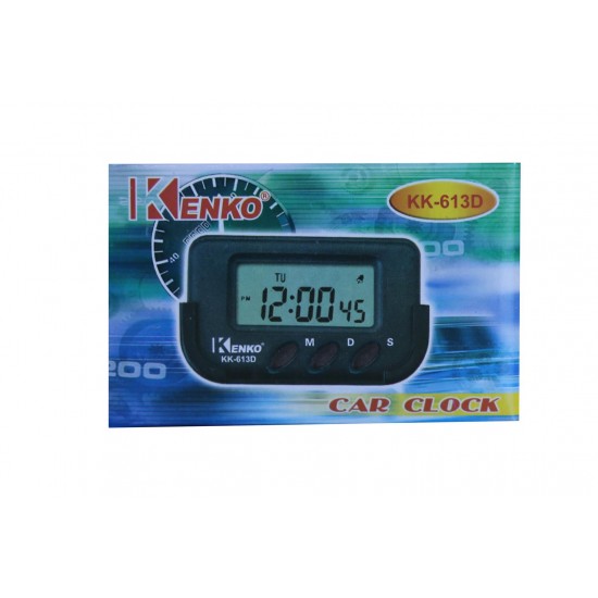 Kenko KK-613D Dijital Araç Saati ( Kronometre)
