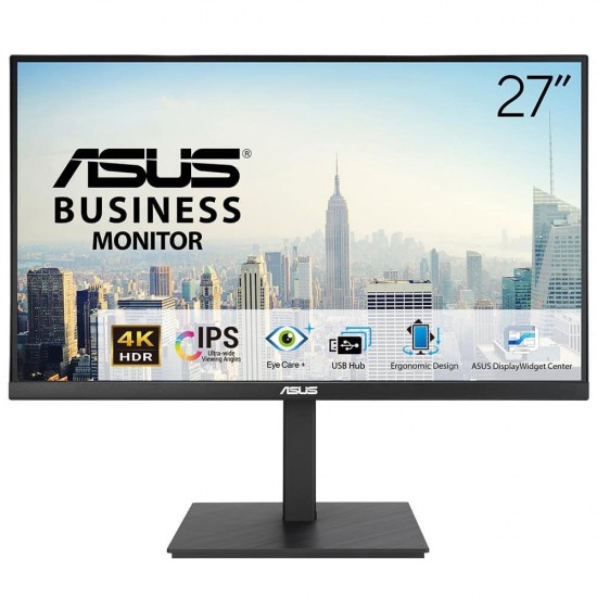 Asus 27 VA27UQSB 60Hz 5ms 4K UHD Adaptive Sync IPS DisplayPort HDMI USB Tip-A Pivot Monitör