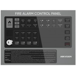 Hikvision HF-C104 4 Bölgeli Konvansiyonel Yangın Alarm Paneli