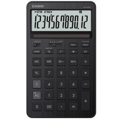 Casio JW-200DQ-BK 12 Hane Siyah Masa Üstü Hesap Makinesi