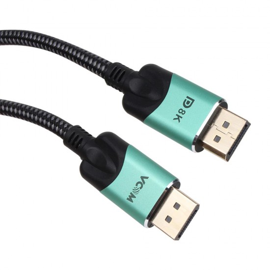 Vcom CG635-1.5 Siyah 1.5MT 1.4V Display Port Erkek To Hdmi Erkek Kablo