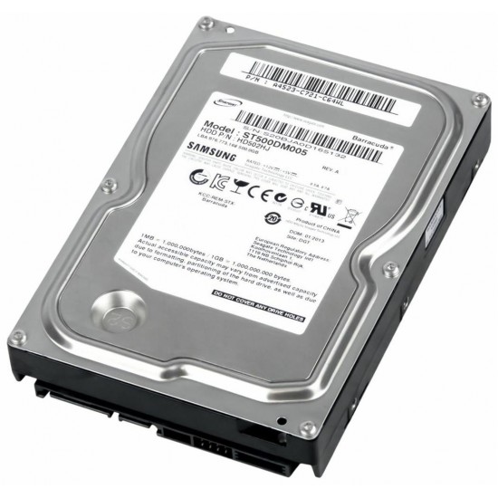 Seagate 500GB ST500DM005 BarraCuda SATA 3.0 7200 RPM 3.5 Harddisk (İthalat)