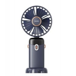 Asonic AFN28 Lacivert 500mAh 3 Kademe Dijital Göstergeli Katlanabilir Mini USB Fan