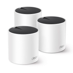 Tp-Link DECO X55 3LÜ Wi-Fi 6 AX3000 Tüm Evi Kapsayan Mesh Wifi Sistemi