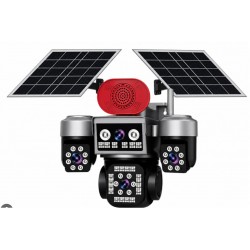 Apronx APX-WSP465 12Mp AOV 4G + 2 Solar Panel Dört Kameralı  PTZ