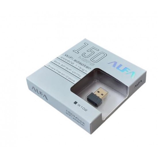 Alfanet W102 Mini Wifi Adaptör