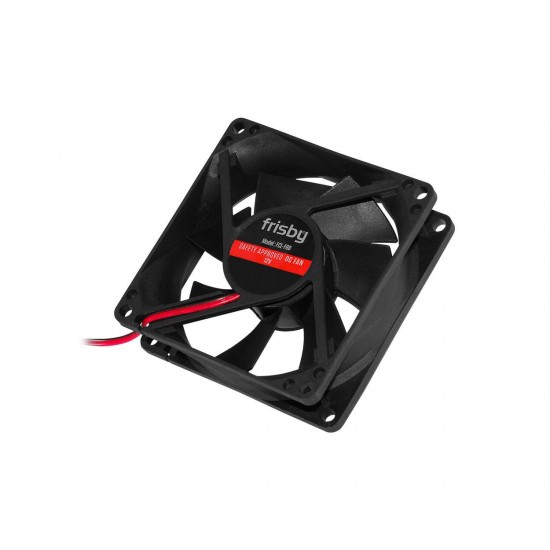 Frisby FCL-F8B 8Cm Siyah Kasa Fanı (80 x 80 x 25 (mm))
