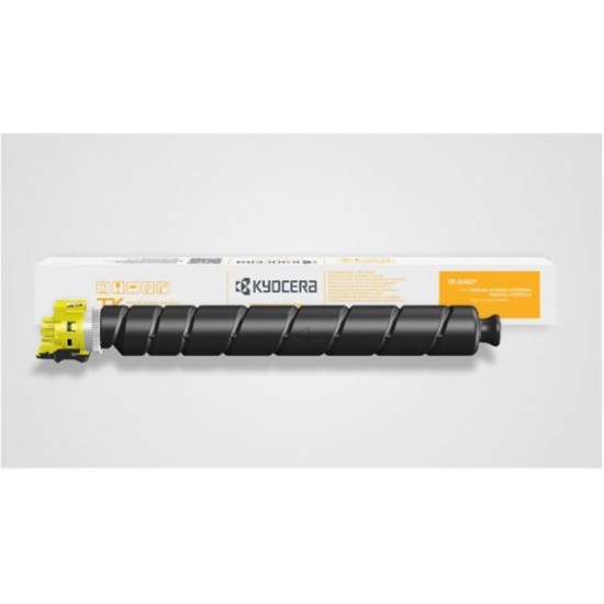 Kyocera TK-8585Y Yellow Sarı Orjinal Fotokopi Toneri TASKalfa MZ4001ci - MZ5001ci 20.000 Sayfa