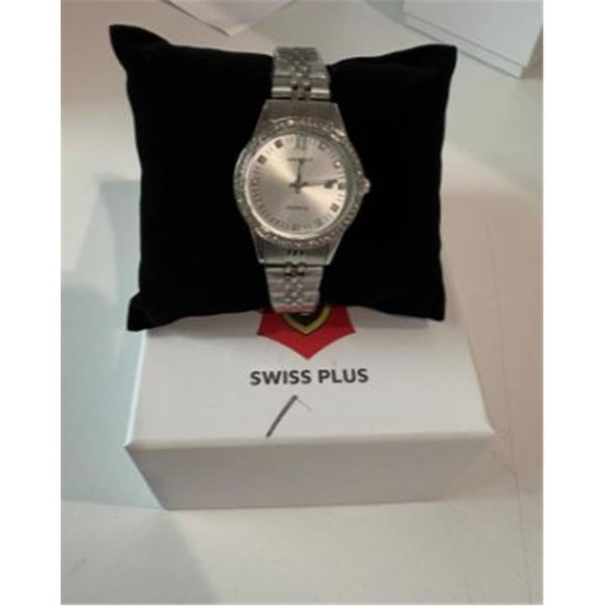 Swiss Plus Woman Watch Model-6 ST6131AF Plus Taşlı Silver(Kol Saati)