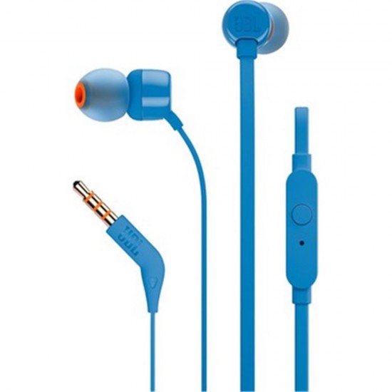 JBL Tune 160 Kulakİçi Mikrofonlu Kulaklık Mavi