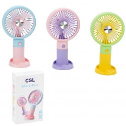 CSL XF Şarjlı Mini Fan Mavi