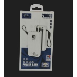 Hepu HP-246 20.000mAh Type-C,Lightining,Usb Powerbank led Gösterge