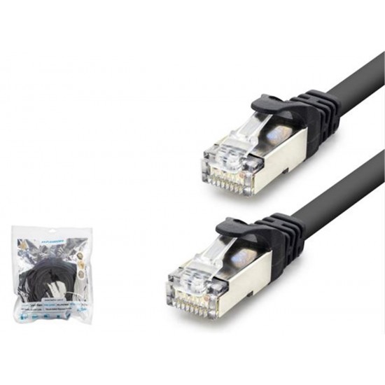 Hadron Hdx5088 Cat7 Kablo 1000Gbt 250Mhz 30Cm Siyah