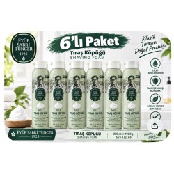 Eyüp Sabri Tuncer Tıraş Köpüğü No:3 - 200 ml 6lı Paket