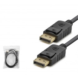 HADRON HDX7860 DisplayPort Görüntü Kablosu 8K 60 Hz 1.8 m Siyah