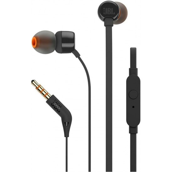 JBL Tune 160 Kulakİçi Mikrofonlu Kulaklık Siyah