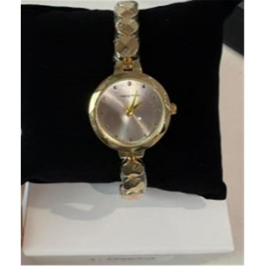 Swiss Plus Woman Watch Model-8 ST0714ABL Gold(Kol Saati)