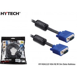 Hytech HY-VGA113 VGA M-M 3m Data Kablosu