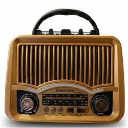 Everton RT-772  Bluetooth Usb-Micro Sd Nostaljik Radyo
