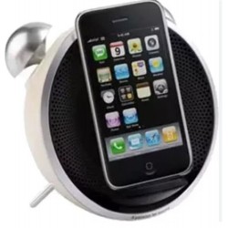 EDIFIER Image Series IF230B Tick-Tock Dock 9W FM Radyo, iPod, Hoparlör Beyaz, BLUETOOTH