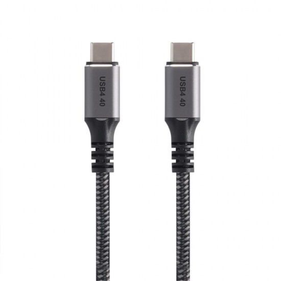 Vcom CU520M-2.0 Type-C to Type-C 2m 20Gbps USB4 5A Şarj Kablosu