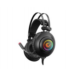 Rampage RM-K1 PULSAR Siyah Usb 7.1 Surround+Titreşim RGB Gaming Oyuncu Mikrofonlu Kulaklık