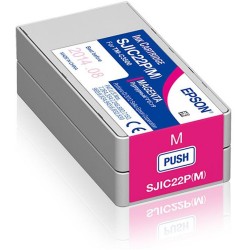 Epson TM-C3500 Magenta Kırmızı Mürekkep Kartuş SJIC22P(M) S020603