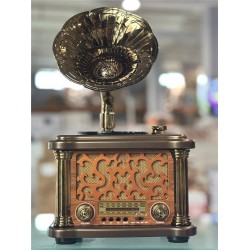 Everton Rt-588  Bluetooth Fm-Usb-Tf-Aux  Şarjlı Nostaljik Radyo