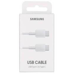 Samsung EP-DA705 Type-C To Type-C 25W Data ve Şarj Kablo Beyaz