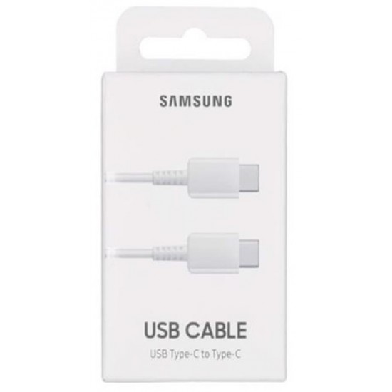 Samsung EP-DA705 Type-C To Type-C 25W Data ve Şarj Kablo Beyaz