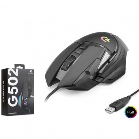 GOOD PRO G502 RGB Gaming Mouse 7200 DPI 6 Tuş 1000Hz Siyah