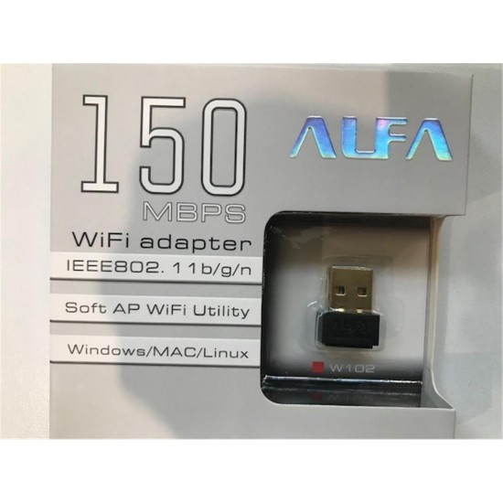 Alfanet 150 Mbps Kablosuz Usb 802.11n Wifi Adaptör