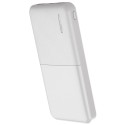 SnapMax SNP-3009 Beyaz 10.000 mah Powerbank 2x USB Çıkışlı 1 Type-C ve 1 Micro Girişli