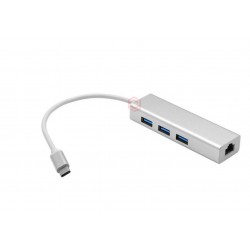 Frisby FA-7650TC USB Type-C™ - USB3.0 + RJ45 Ethernet Adaptör