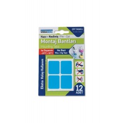 Vodaseal  Montoj Bantı Hazır Kesilmiş 12li Mavi-Beyaz ( Her Band 2Kg Taşır)
