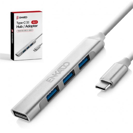 ENKADO EKD-TP50 TYPE-C USB 3,1 TO 4in1 PORT USB ADAPTÖR