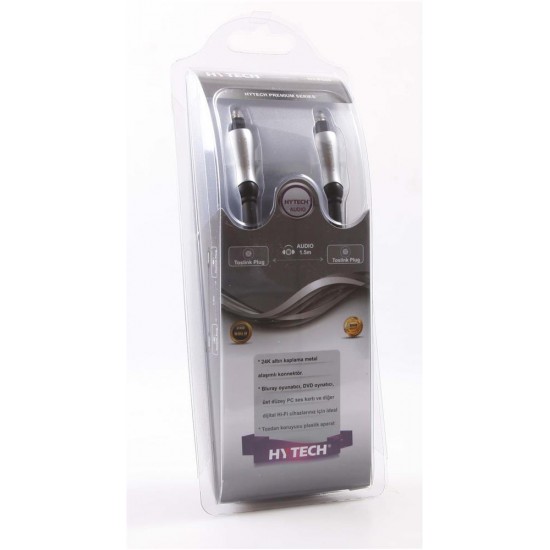 Hytech HY-P555 10mt Optik Ses Kablosu