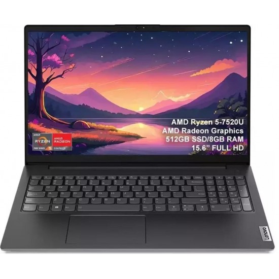 Lenovo V15 G4E1 82YU0124TX Ryzen 5 7520U 8GB 512GB SSD 15.6 FHD FreeDOS Notebook
