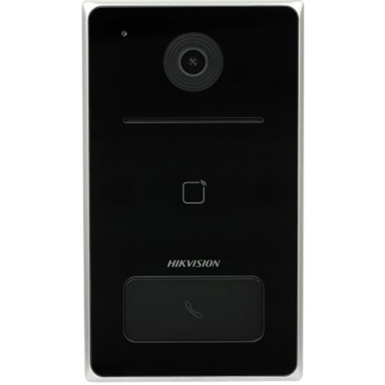 Hikvision DS-KV6133-WE1 İnterkom Sistemi Dış Ünite Villa Tipi Dokunmatik Buton