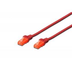 Digitus DK-1617-100-R U-UTP CAT6 10 metre AWG 26-7 KIRMIZI